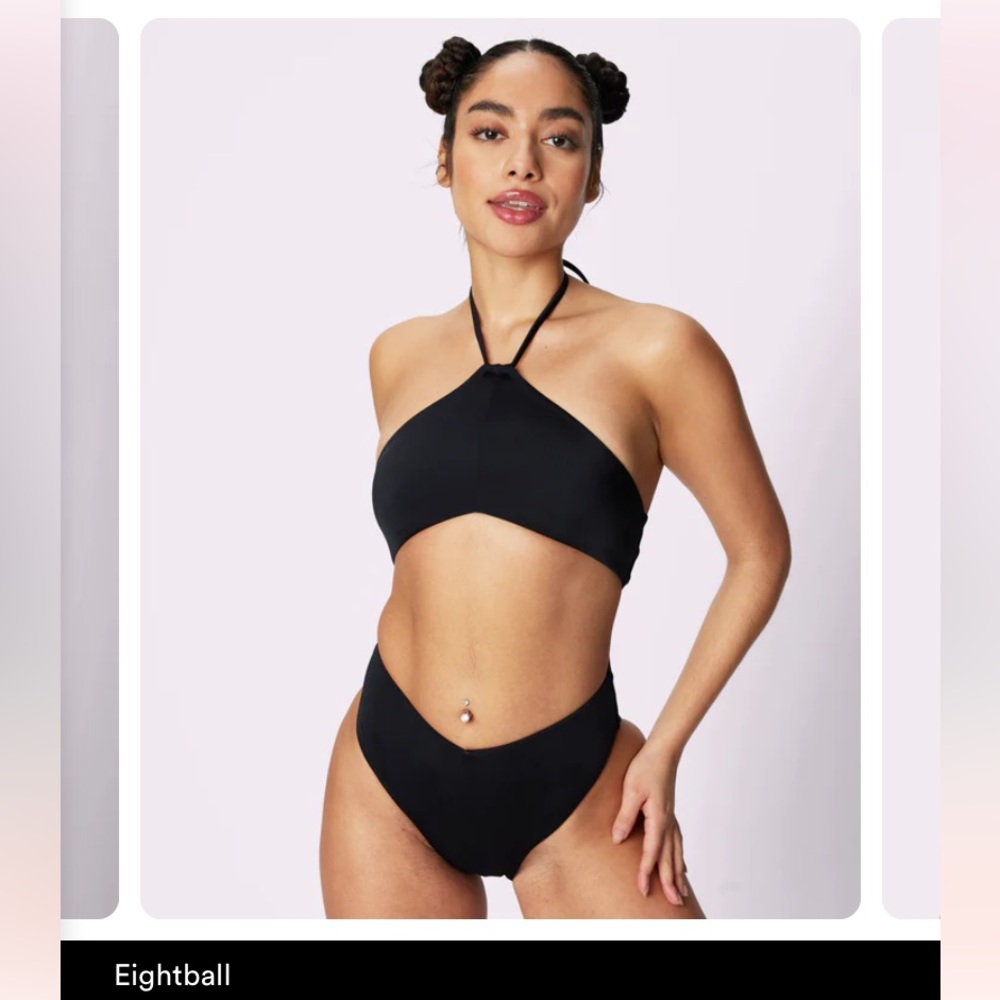 NWT in original packaging PARADE Summer Skin Cutout One-Piece - Black - Size M